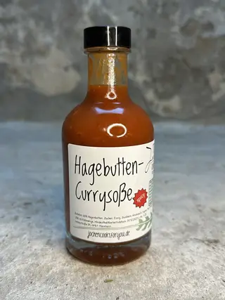 Hagebutten-Currysoße