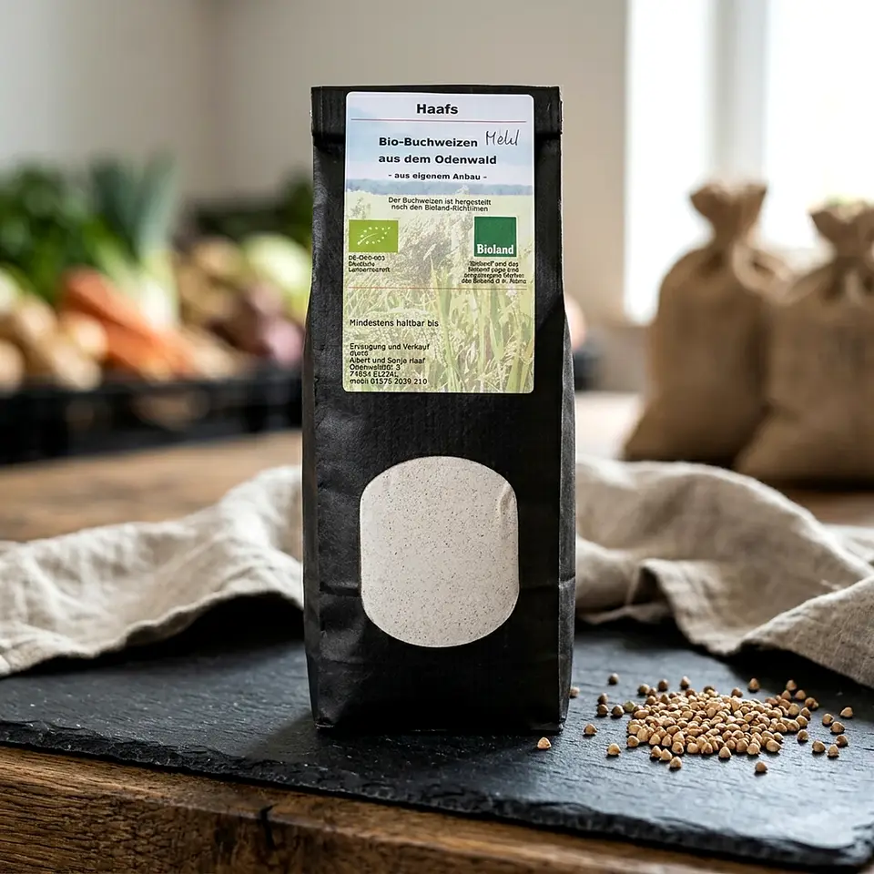 Bio-Buchweizen Mehl
