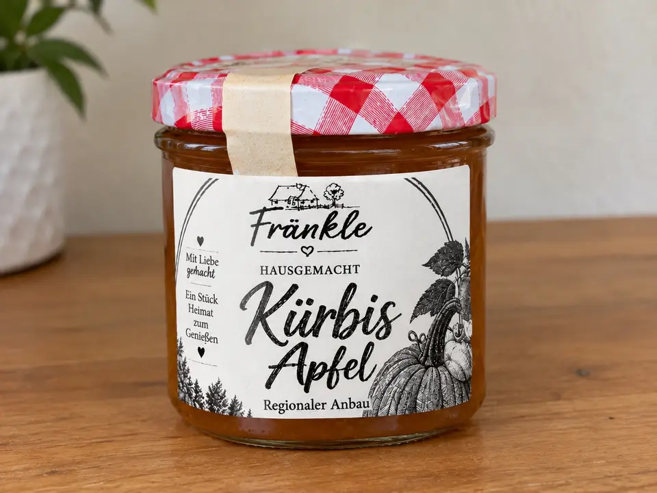 Kürbis Apfel Marmelade