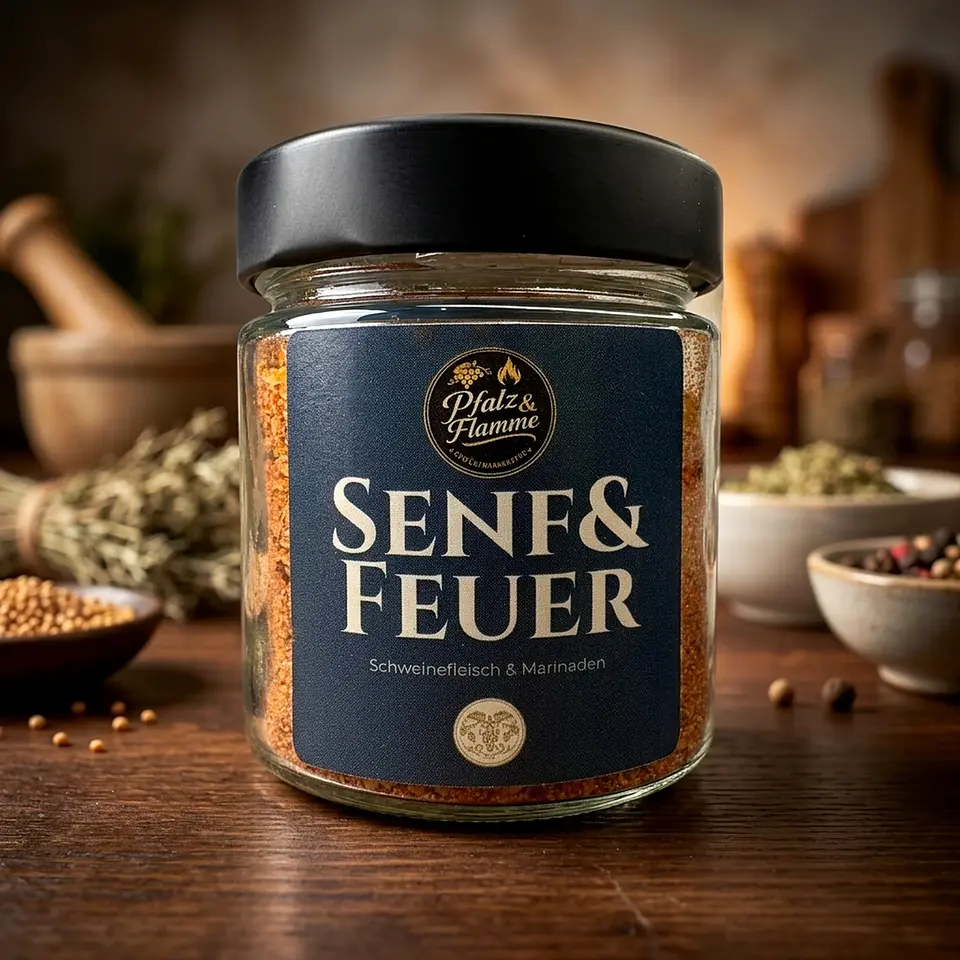 Senf & Feuer Gewürzzubereitung