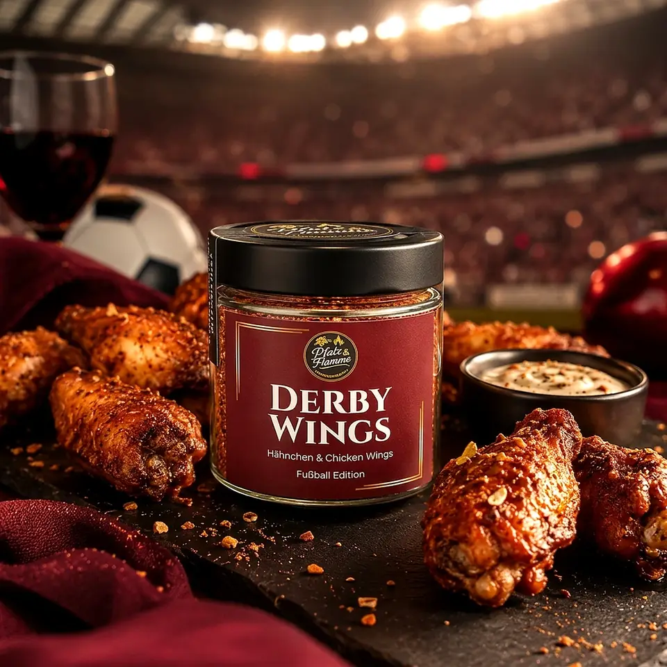 Derby Wings – Gewürzzubereitung